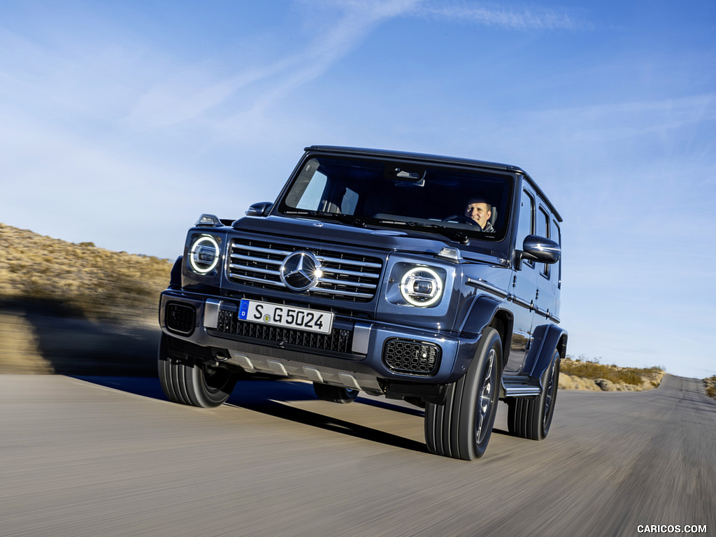 2025 Mercedes-Benz G 550 (Color: Sodalite Blue) - Front