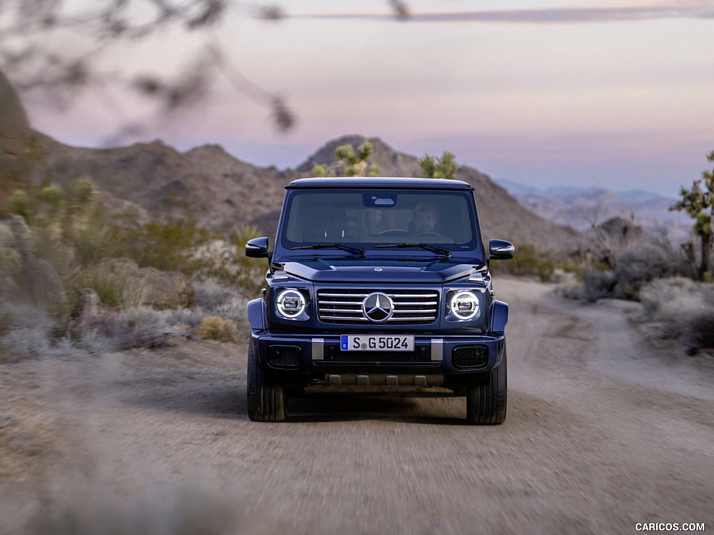 2025 Mercedes-Benz G 550 (Color: Sodalite Blue) - Front