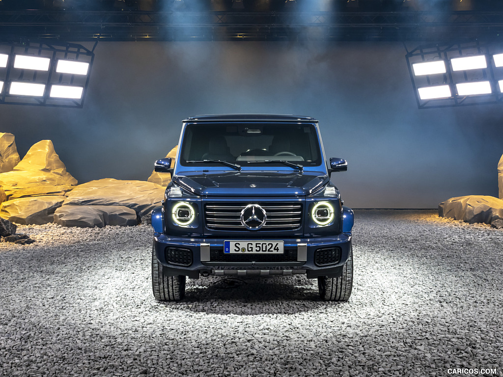 2025 Mercedes-Benz G 550 (Color: Sodalite Blue) - Front