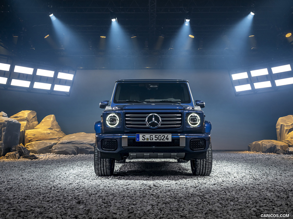 2025 Mercedes-Benz G 550 (Color: Sodalite Blue) - Front