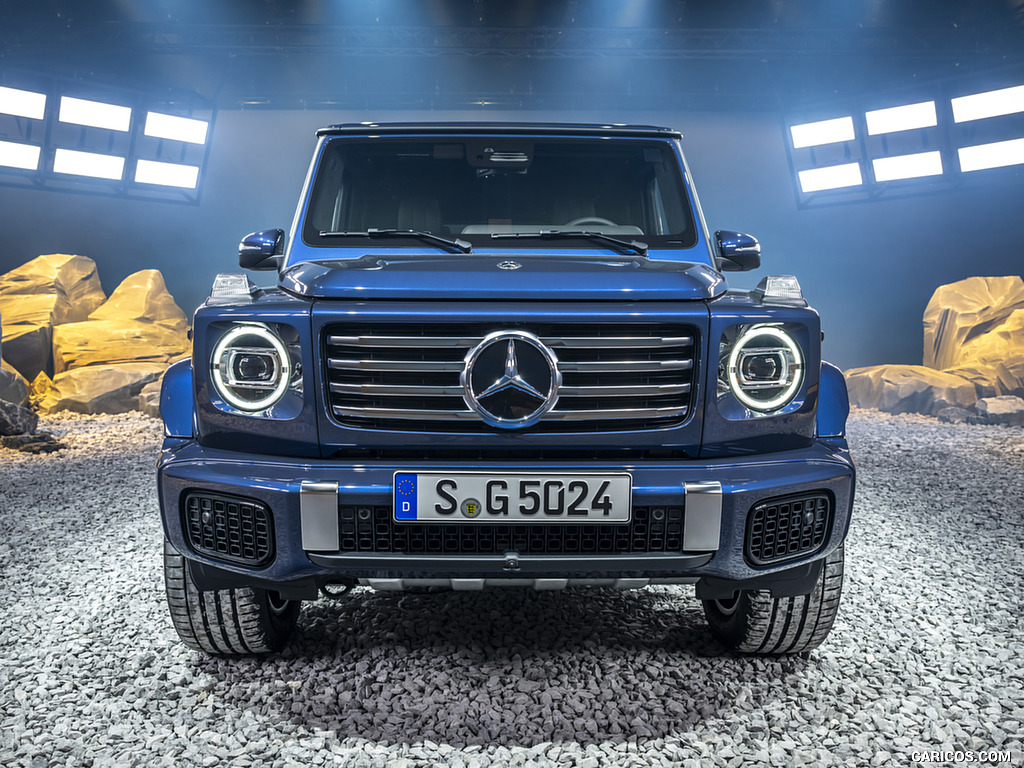 2025 Mercedes-Benz G 550 (Color: Sodalite Blue) - Front