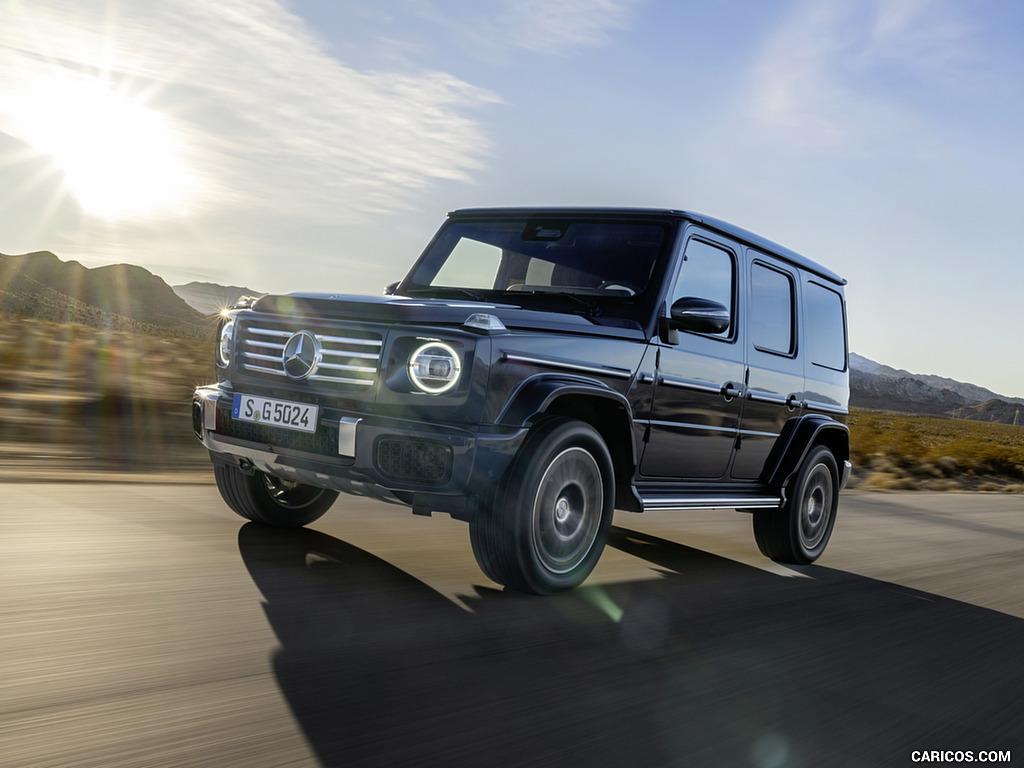 2025 Mercedes-Benz G 550 (Color: Sodalite Blue) - Front Three-Quarter