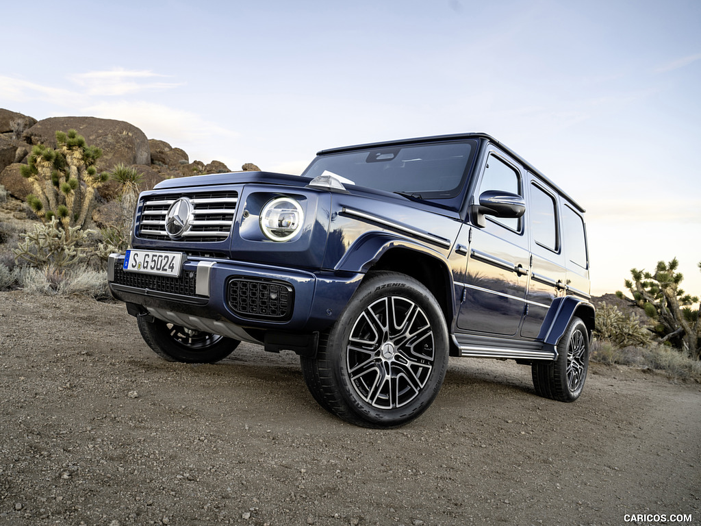 2025 Mercedes-Benz G 550 (Color: Sodalite Blue) - Front Three-Quarter