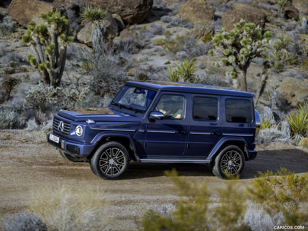 2025 Mercedes-Benz G 550 (Color: Sodalite Blue) - Front Three-Quarter