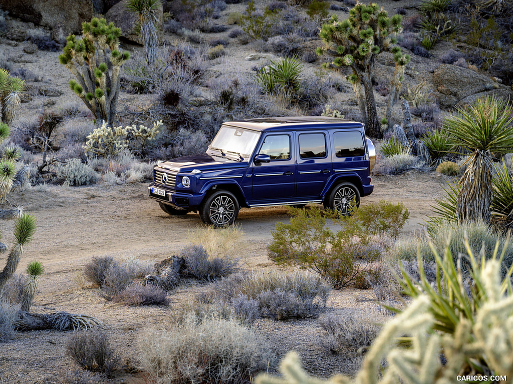 2025 Mercedes-Benz G 550 (Color: Sodalite Blue) - Front Three-Quarter