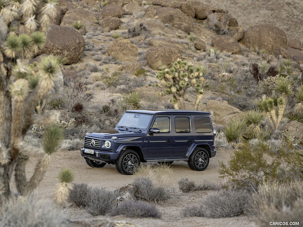 2025 Mercedes-Benz G 550 (Color: Sodalite Blue) - Front Three-Quarter