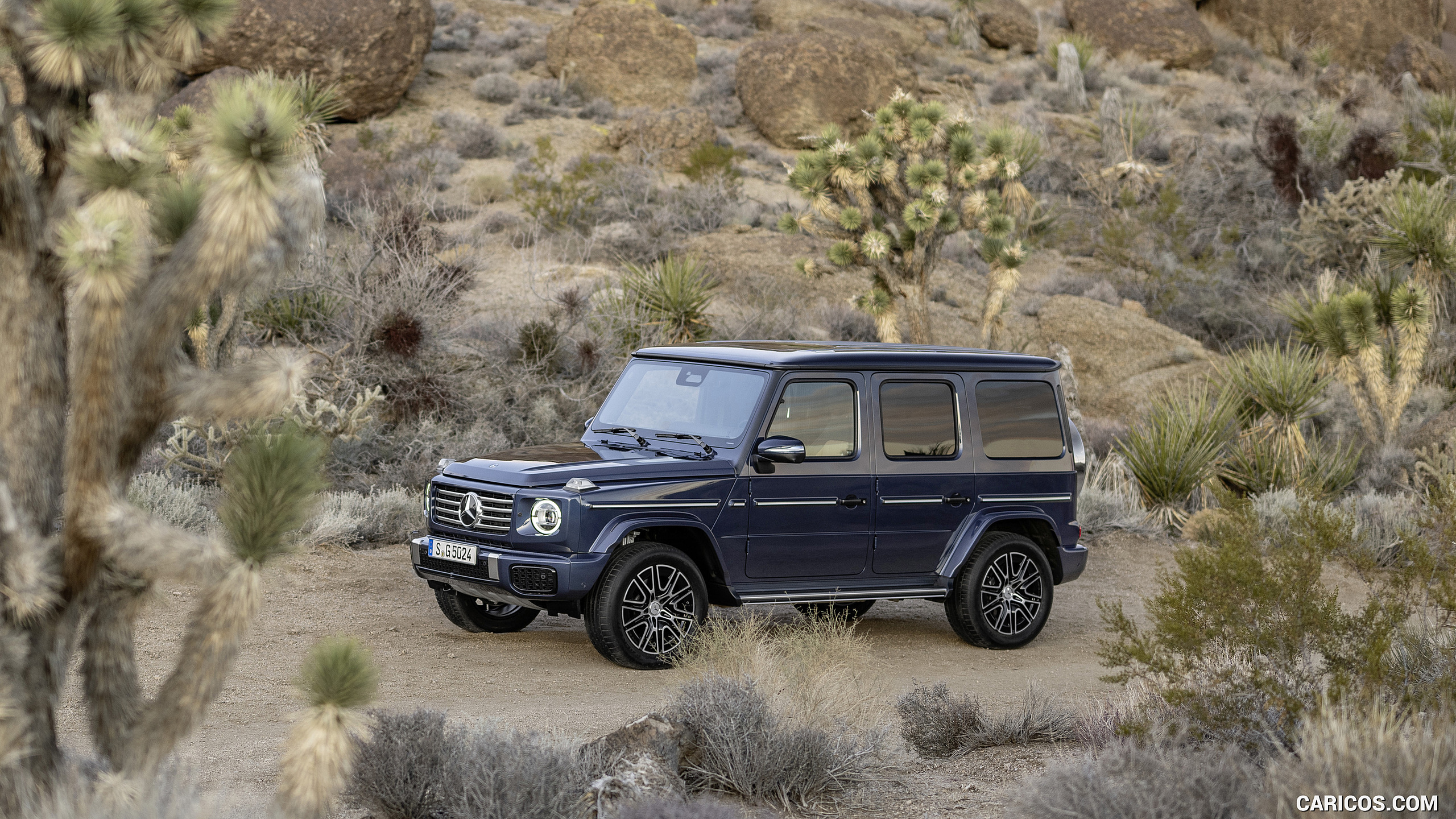 2025 Mercedes-Benz G 550 (Color: Sodalite Blue) - Front Three-Quarter ...