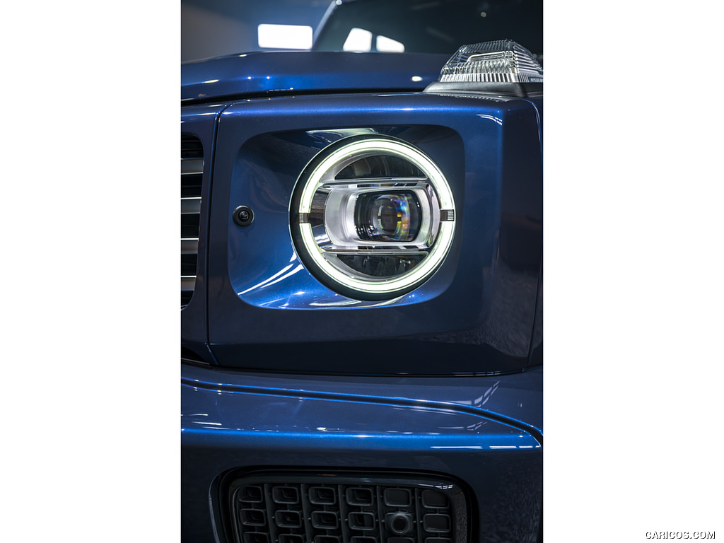 2025 Mercedes-Benz G 550 (Color: Sodalite Blue) - Headlight