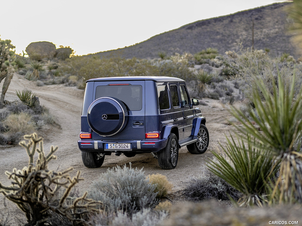 2025 Mercedes-Benz G 550 (Color: Sodalite Blue) - Rear