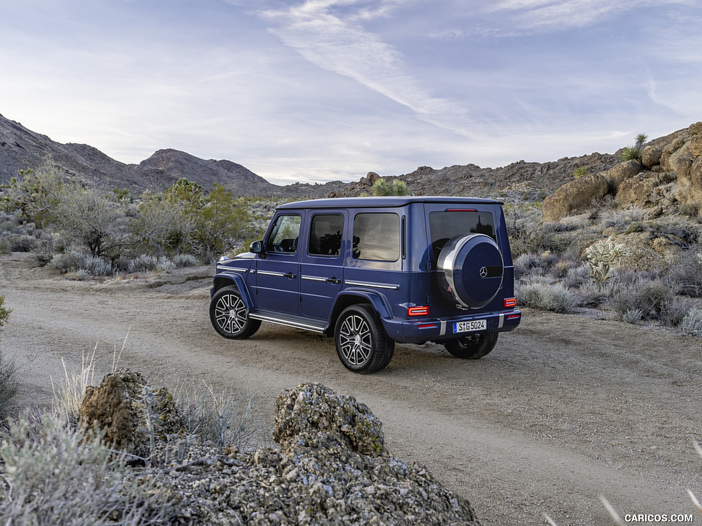 2025 Mercedes-Benz G 550 (Color: Sodalite Blue) - Rear Three-Quarter