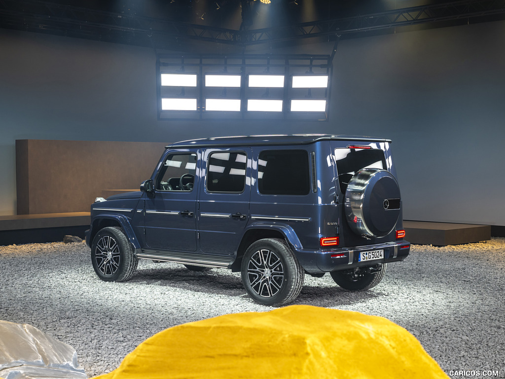 2025 Mercedes-Benz G 550 (Color: Sodalite Blue) - Rear Three-Quarter