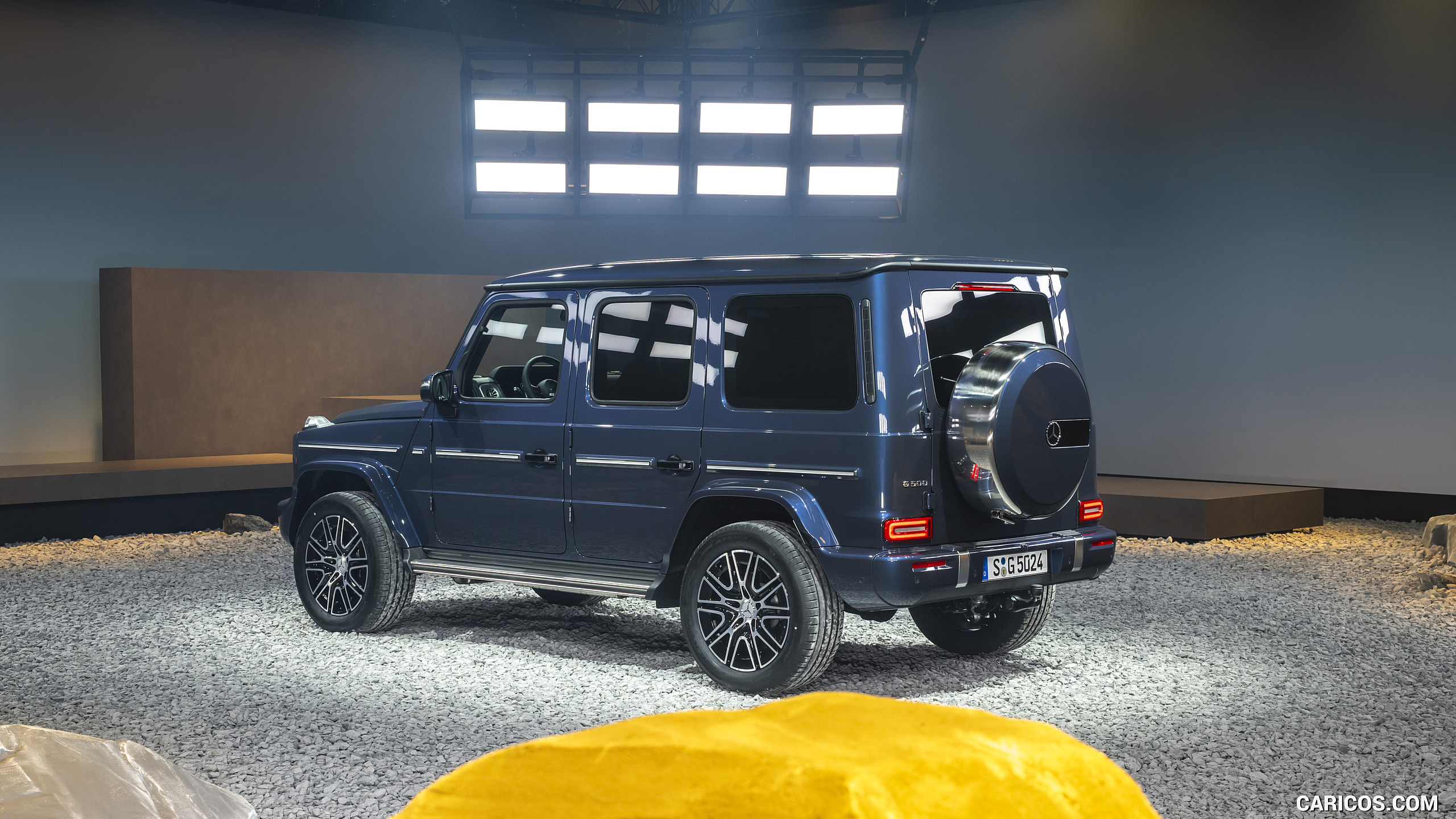 2025 Mercedes-Benz G 550 (Color: Sodalite Blue) - Rear Three-Quarter ...