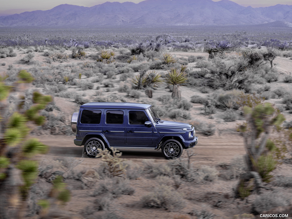 2025 Mercedes-Benz G 550 (Color: Sodalite Blue) - Side