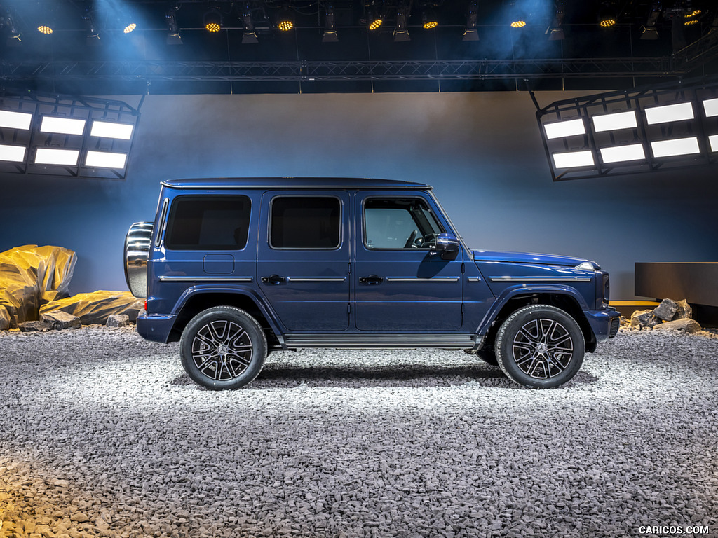 2025 Mercedes-Benz G 550 (Color: Sodalite Blue) - Side