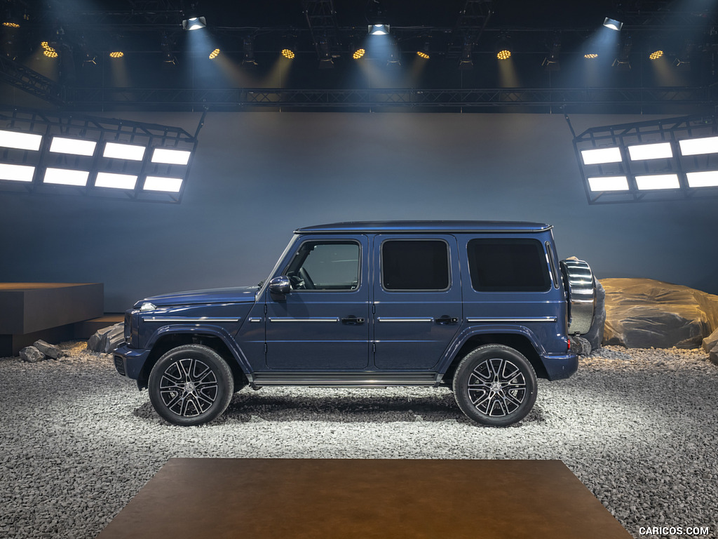 2025 Mercedes-Benz G 550 (Color: Sodalite Blue) - Side