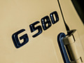 2025 Mercedes-Benz G 580 Electric with EQ Technology (Color: MANUFAKTUR Desert Sand Non-Metallic) - Badge