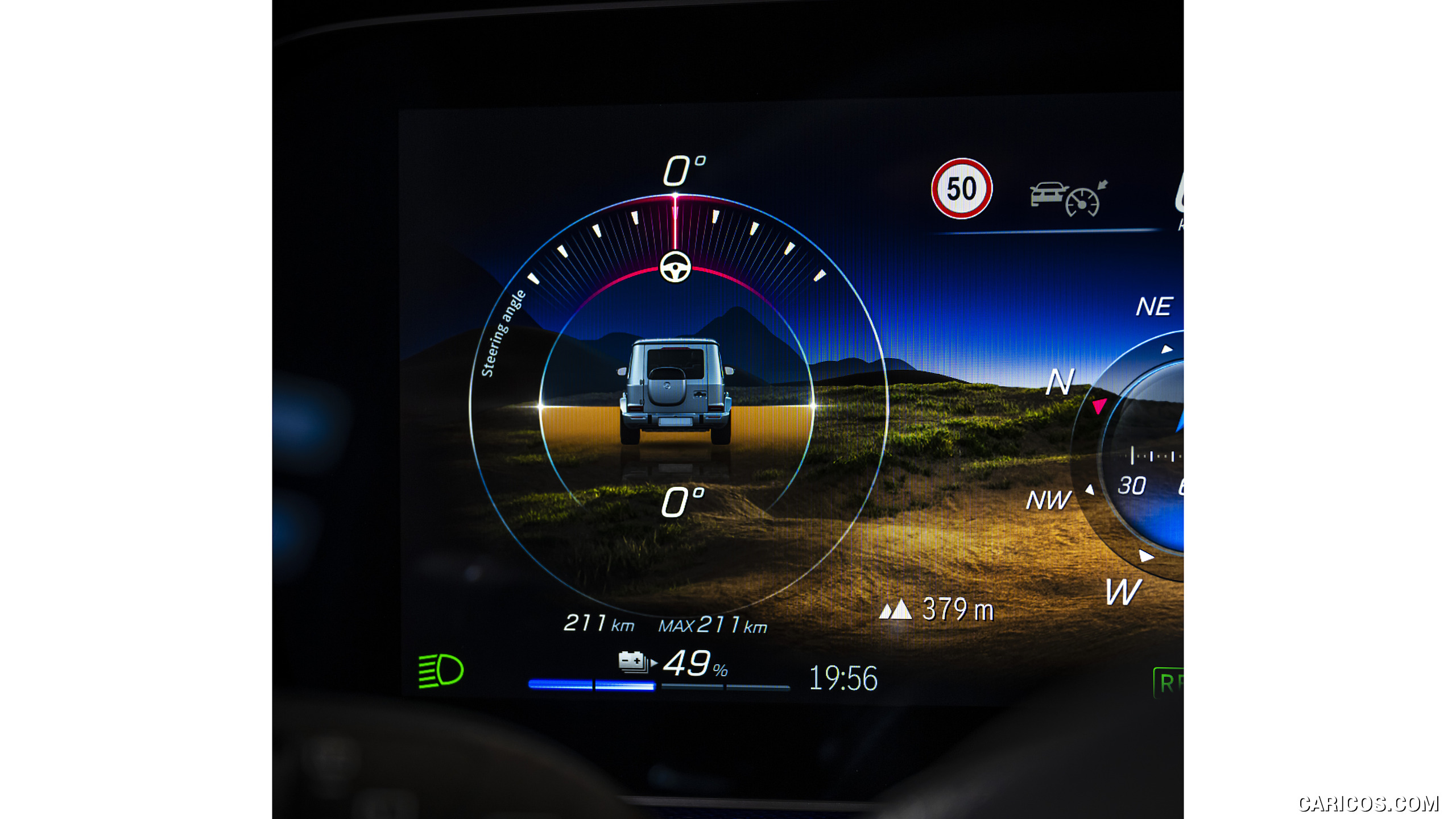 2025 Mercedes-Benz G 580 Electric with EQ Technology - Digital Instrument Cluster, #88 of 227