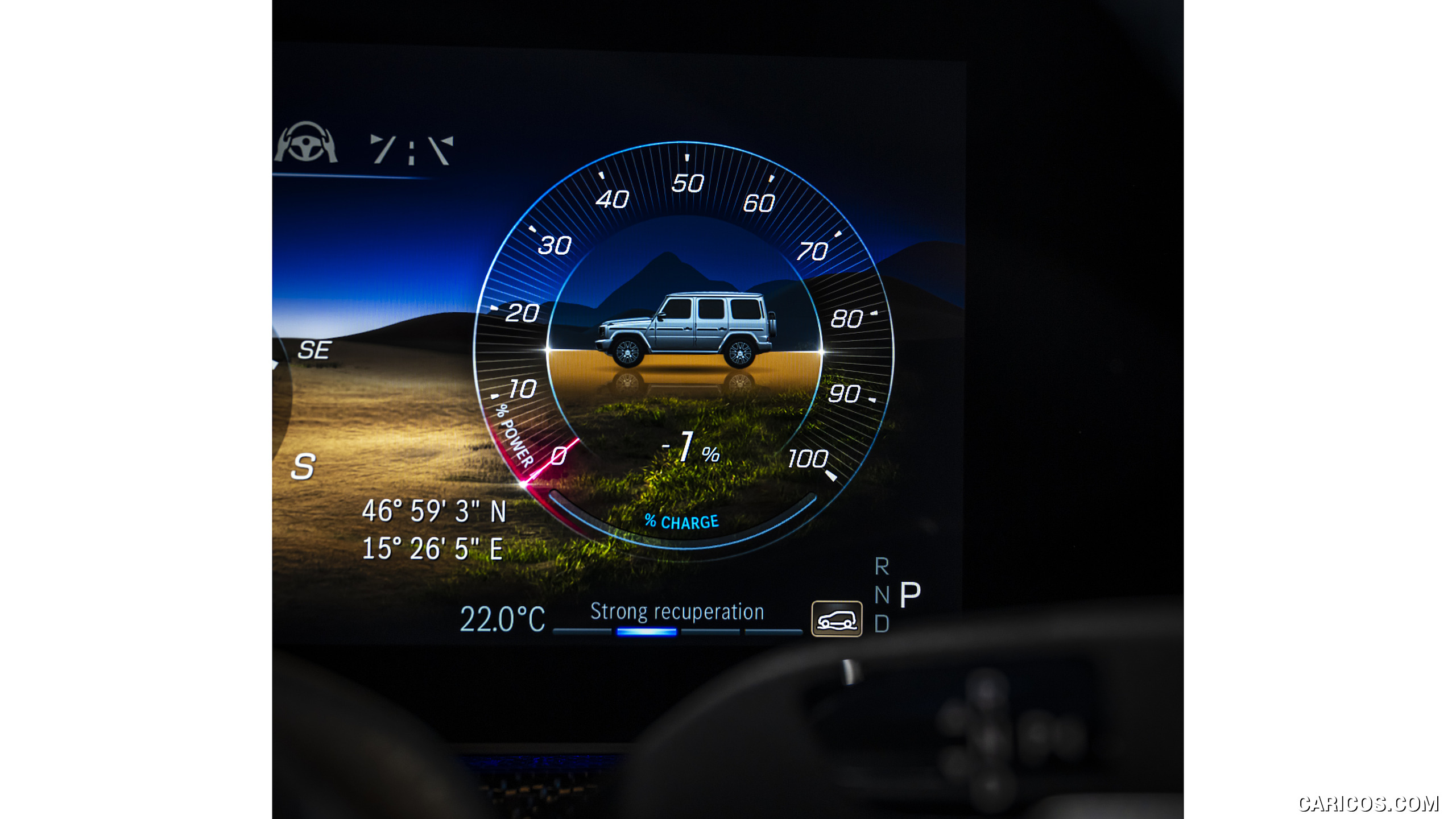 2025 Mercedes-Benz G 580 Electric with EQ Technology - Digital Instrument Cluster, #89 of 227