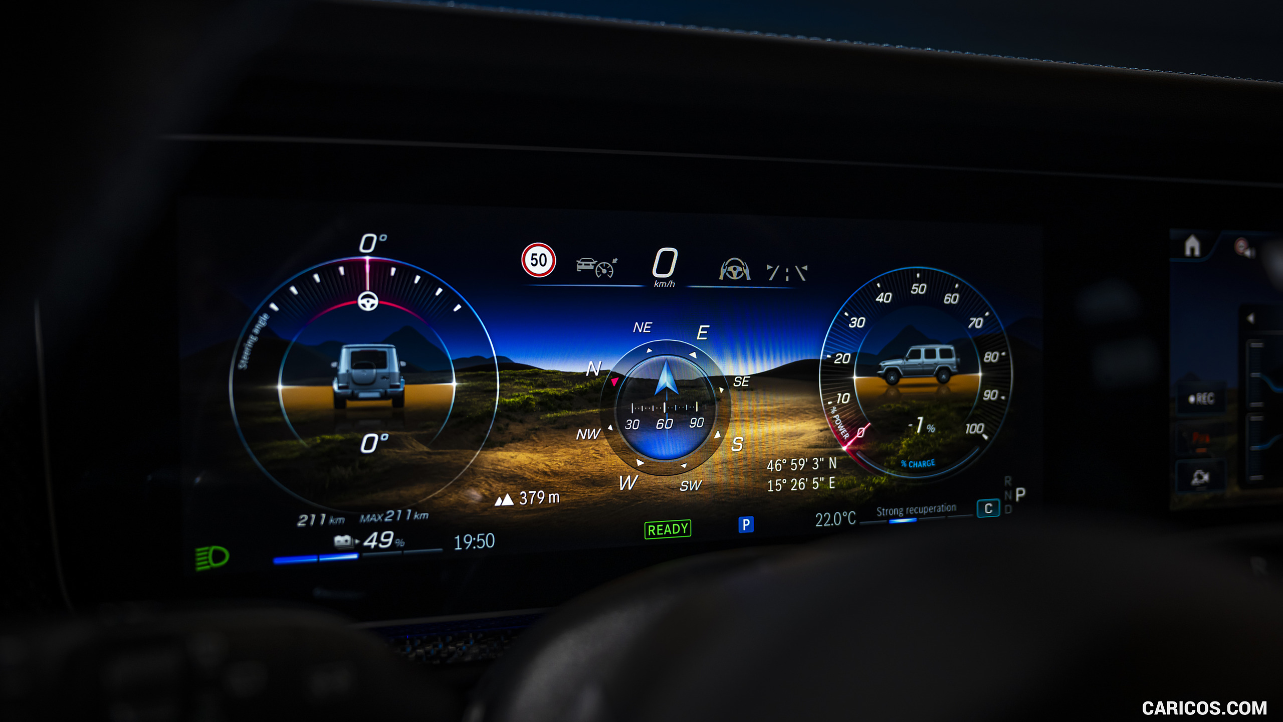 2025 Mercedes-Benz G 580 Electric with EQ Technology - Digital Instrument Cluster, #90 of 107