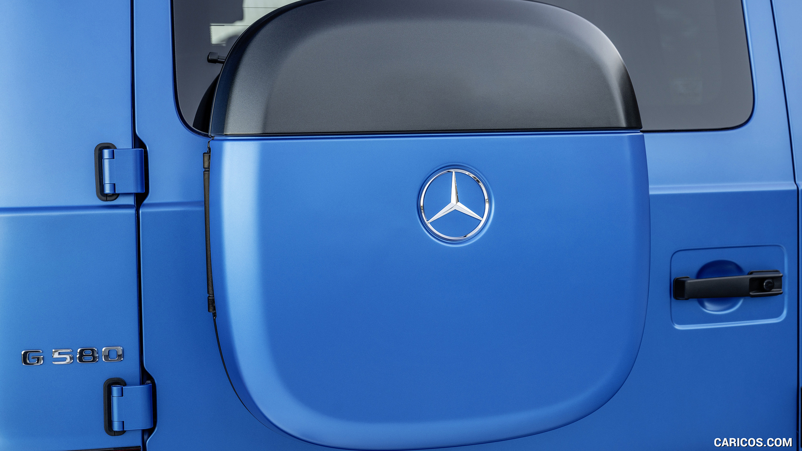 2025 Mercedes-Benz G 580 Electric with EQ Technology Edition One (Color: MANUFAKTUR South See Magno) - Detail, #14 of 107