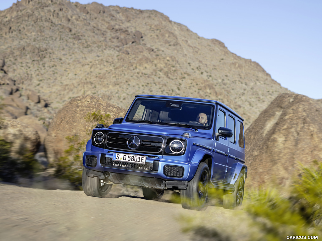 2025 Mercedes-Benz G 580 Electric with EQ Technology Edition One (Color: MANUFAKTUR South See Magno) - Front