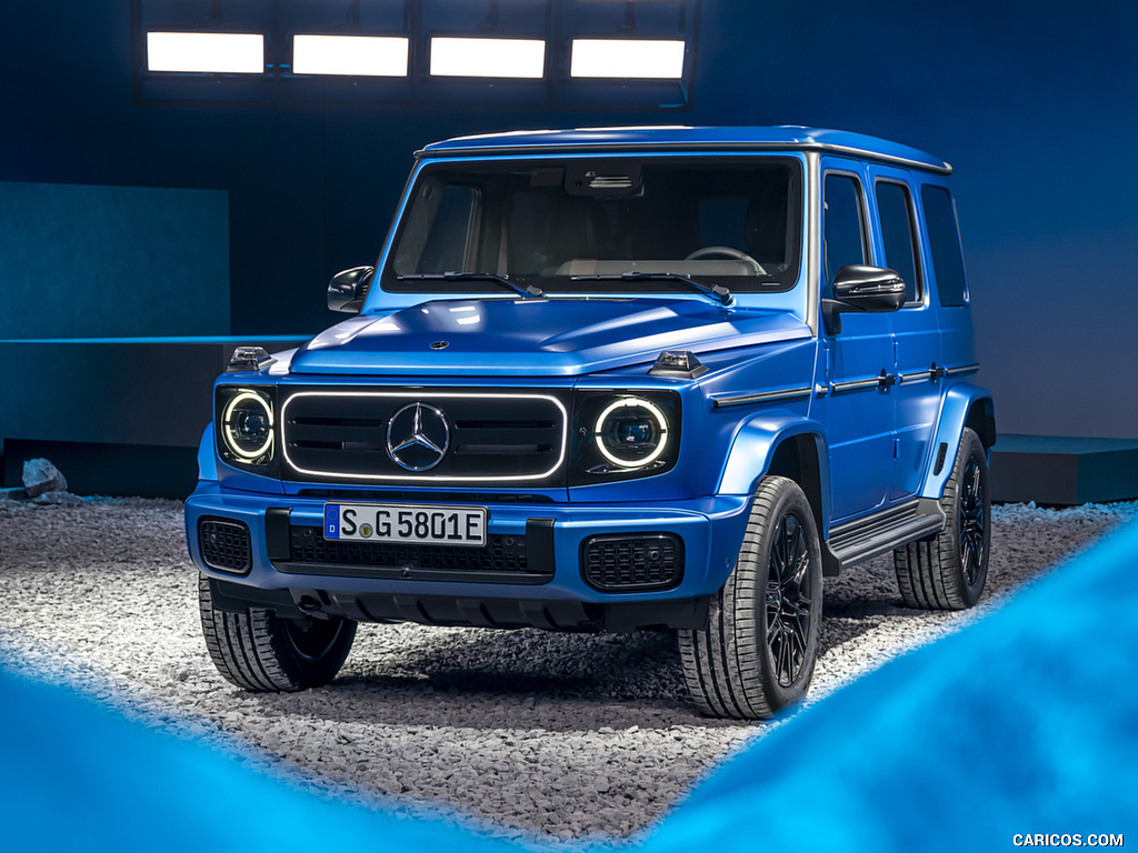 2025 Mercedes-Benz G 580 Electric with EQ Technology Edition One (Color: MANUFAKTUR South See Magno) - Front