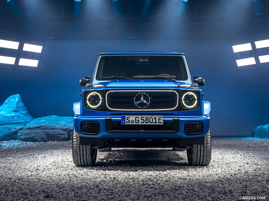 2025 Mercedes-Benz G 580 Electric with EQ Technology Edition One (Color: MANUFAKTUR South See Magno) - Front