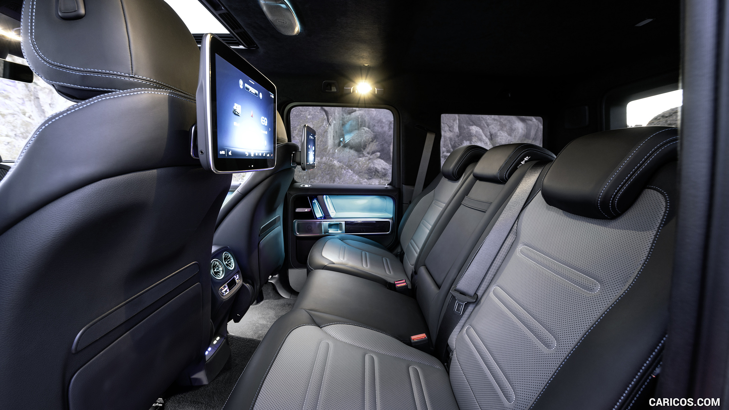 2025 Mercedes-Benz G 580 Electric with EQ Technology Edition One - Interior, Rear Seats, #27 of 107