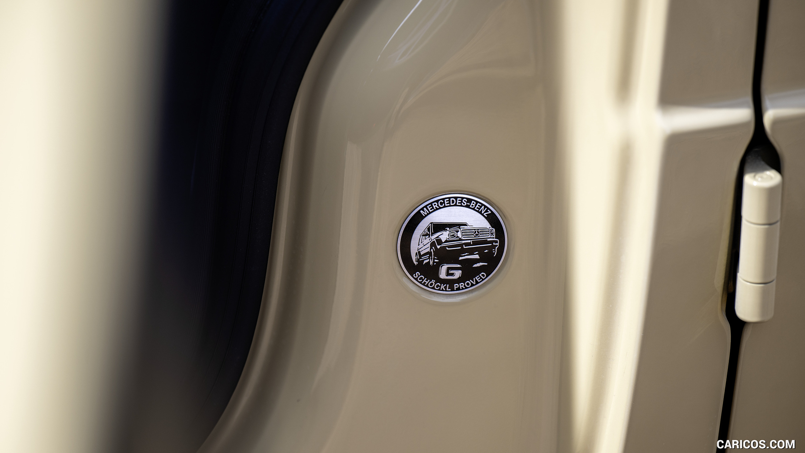 2025 Mercedes-Benz G 580 with EQ Technology (Color: MANUFAKTUR Desert Sand) - Detail, #210 of 227