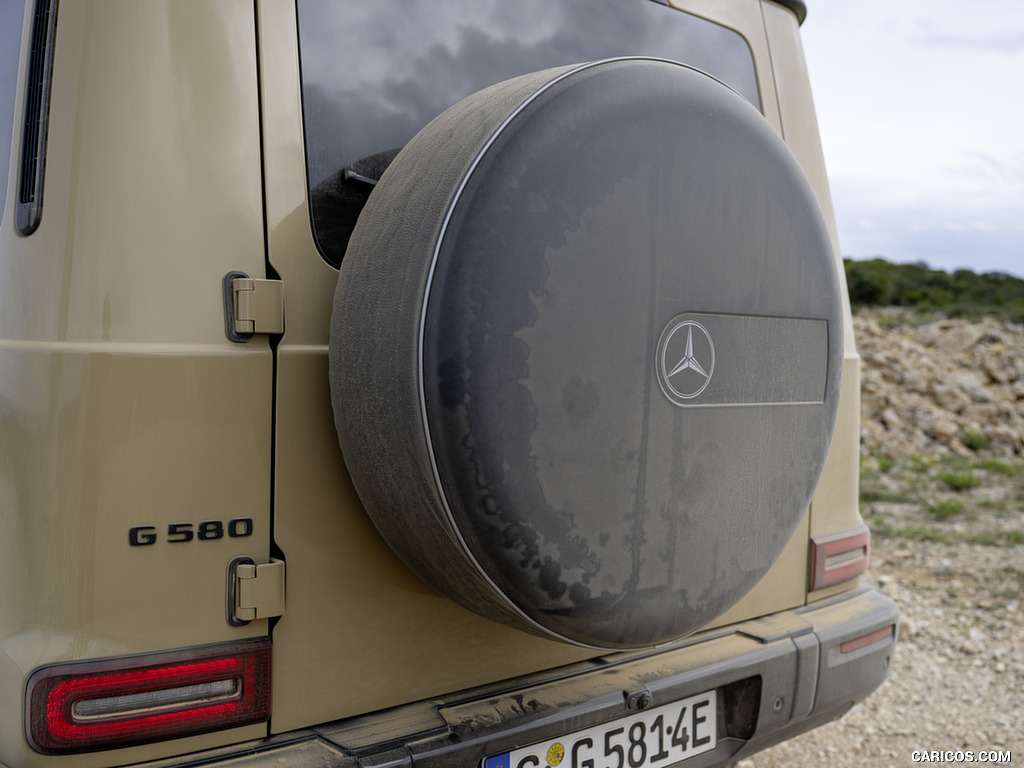 2025 Mercedes-Benz G 580 with EQ Technology (Color: MANUFAKTUR Desert Sand) - Detail