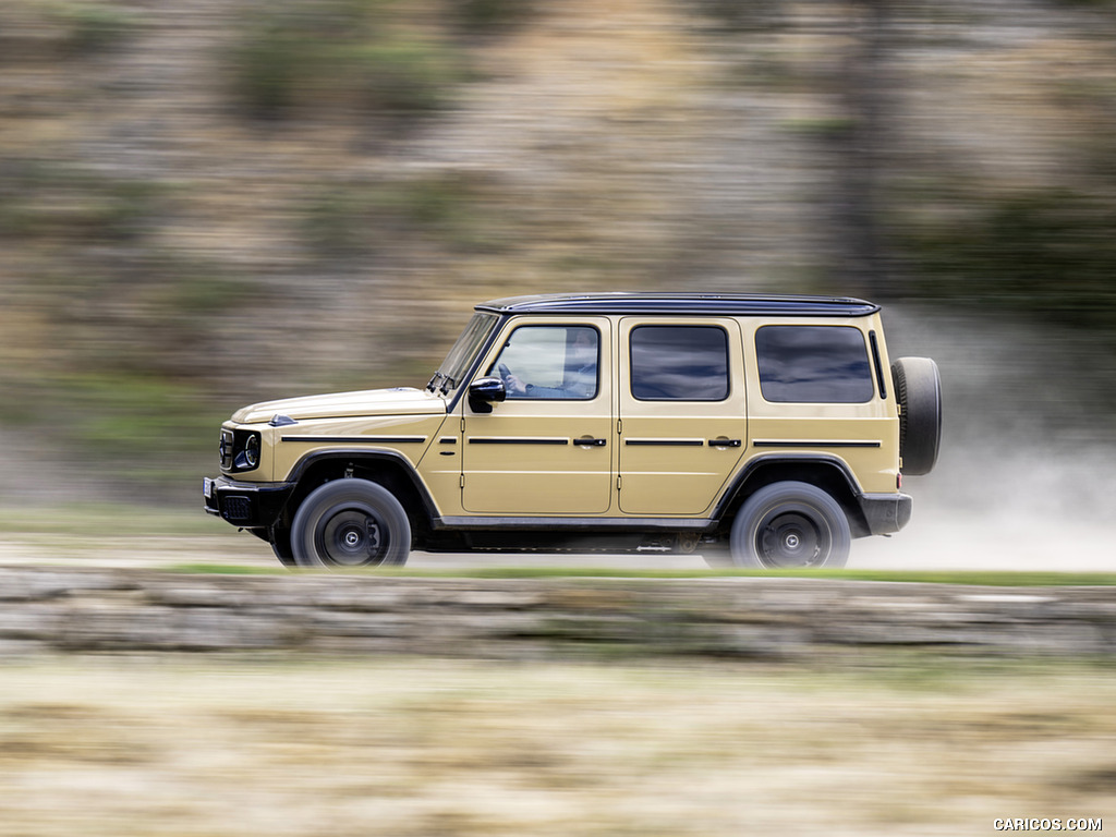 2025 Mercedes-Benz G 580 with EQ Technology (Color: MANUFAKTUR Desert Sand) - Off-Road