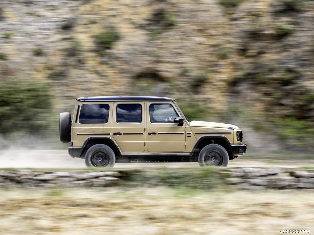 2025 Mercedes-Benz G 580 with EQ Technology (Color: MANUFAKTUR Desert Sand) - Off-Road