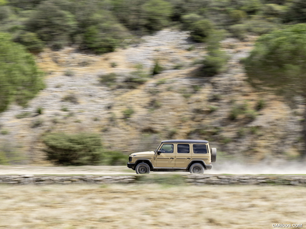 2025 Mercedes-Benz G 580 with EQ Technology (Color: MANUFAKTUR Desert Sand) - Off-Road