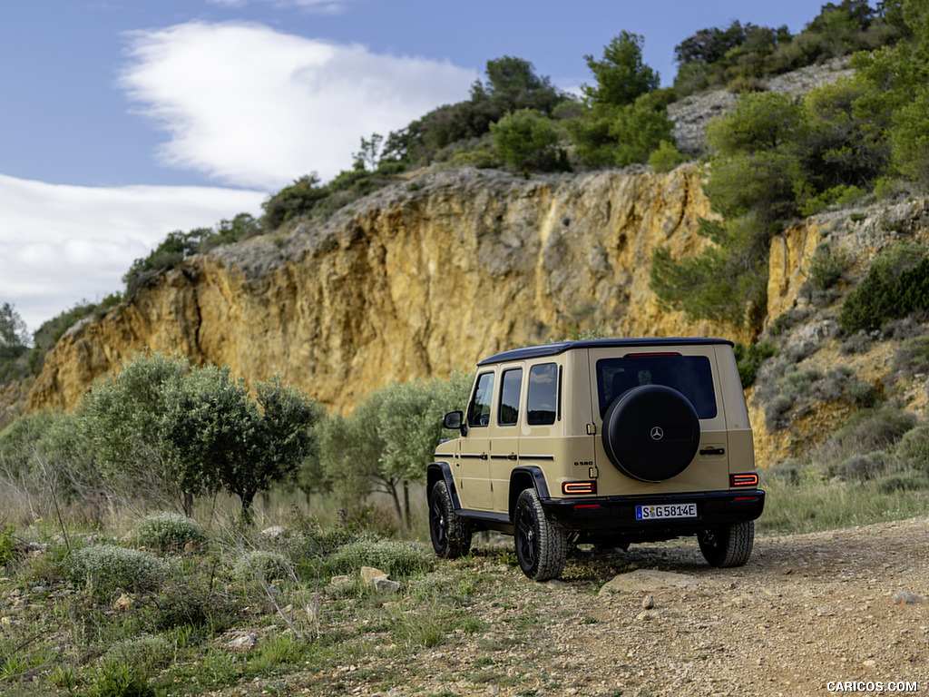 2025 Mercedes-Benz G 580 with EQ Technology (Color: MANUFAKTUR Desert Sand) - Off-Road