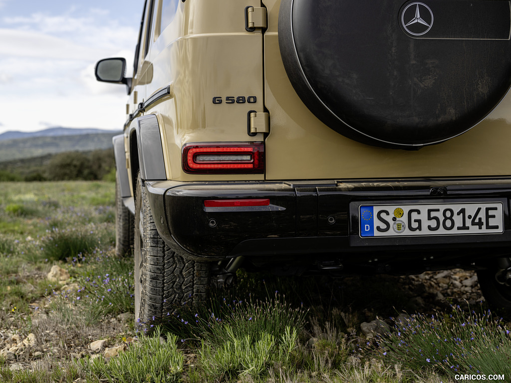 2025 Mercedes-Benz G 580 with EQ Technology (Color: MANUFAKTUR Desert Sand) - Tail Light