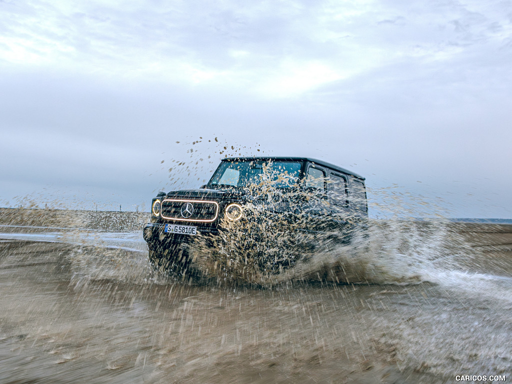 2025 Mercedes-Benz G 580 with EQ Technology (Color: Obsidian Black Metallic) - Off-Road