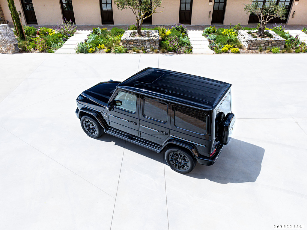 2025 Mercedes-Benz G 580 with EQ Technology (Color: Obsidian Black Metallic) - Top