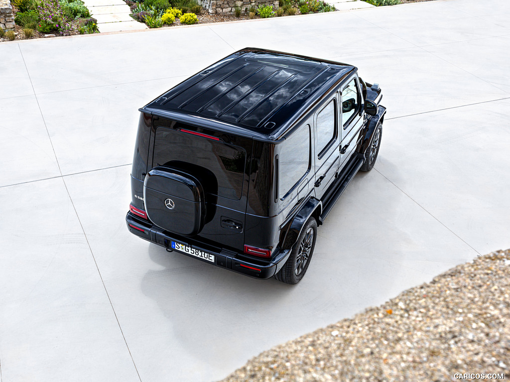 2025 Mercedes-Benz G 580 with EQ Technology (Color: Obsidian Black Metallic) - Top