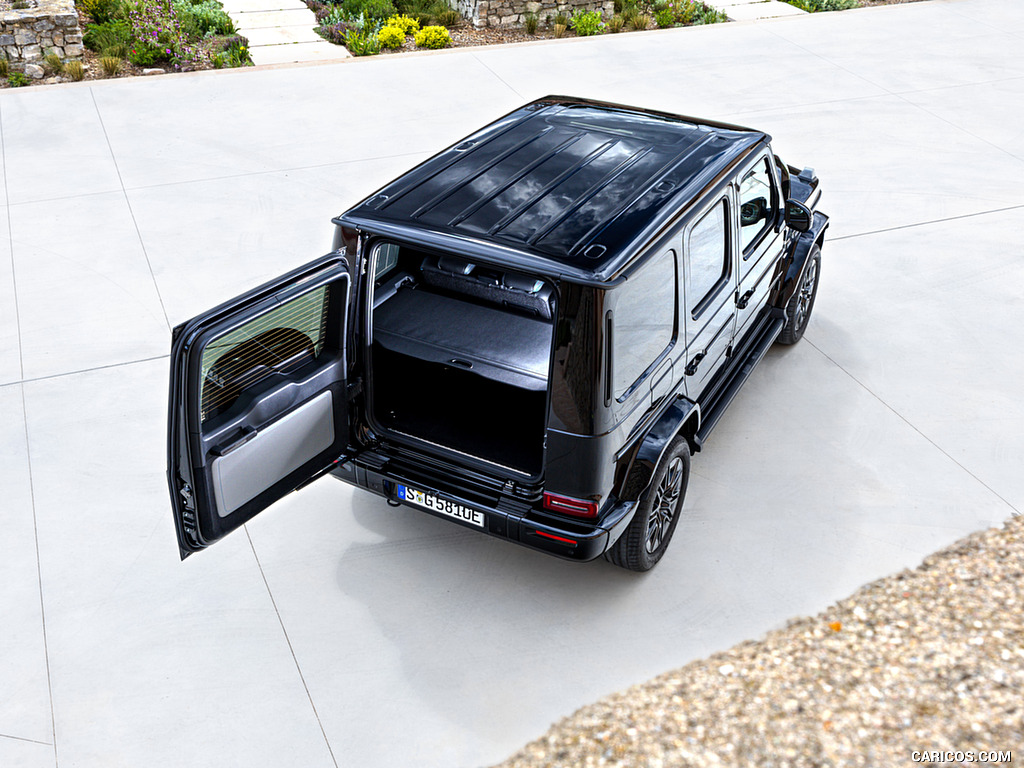 2025 Mercedes-Benz G 580 with EQ Technology (Color: Obsidian Black Metallic) - Top