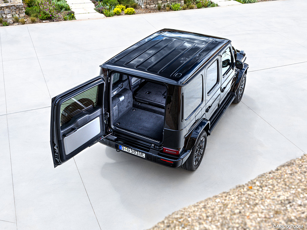 2025 Mercedes-Benz G 580 with EQ Technology (Color: Obsidian Black Metallic) - Top