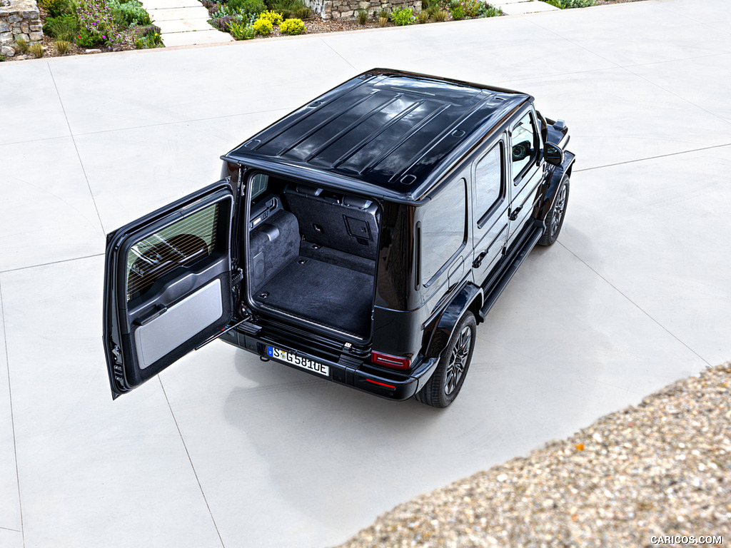 2025 Mercedes-Benz G 580 with EQ Technology (Color: Obsidian Black Metallic) - Top