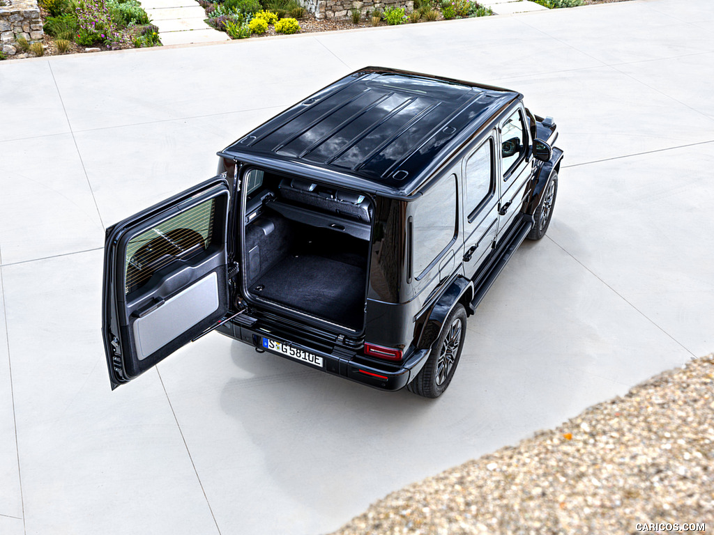 2025 Mercedes-Benz G 580 with EQ Technology (Color: Obsidian Black Metallic) - Top