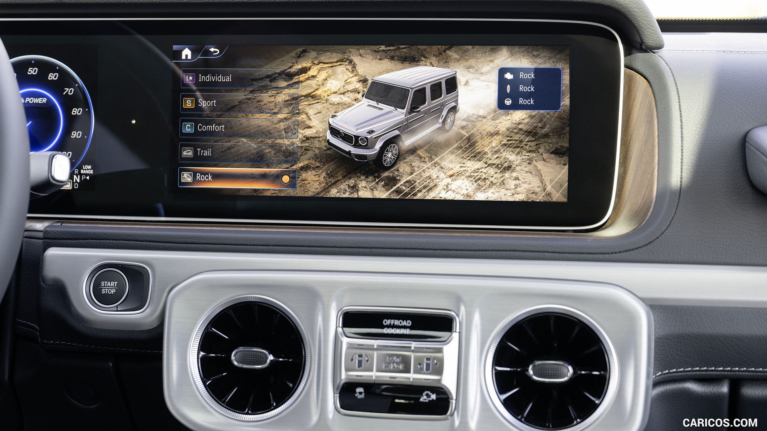 2025 Mercedes-Benz G 580 with EQ Technology - Central Console, #221 of 227