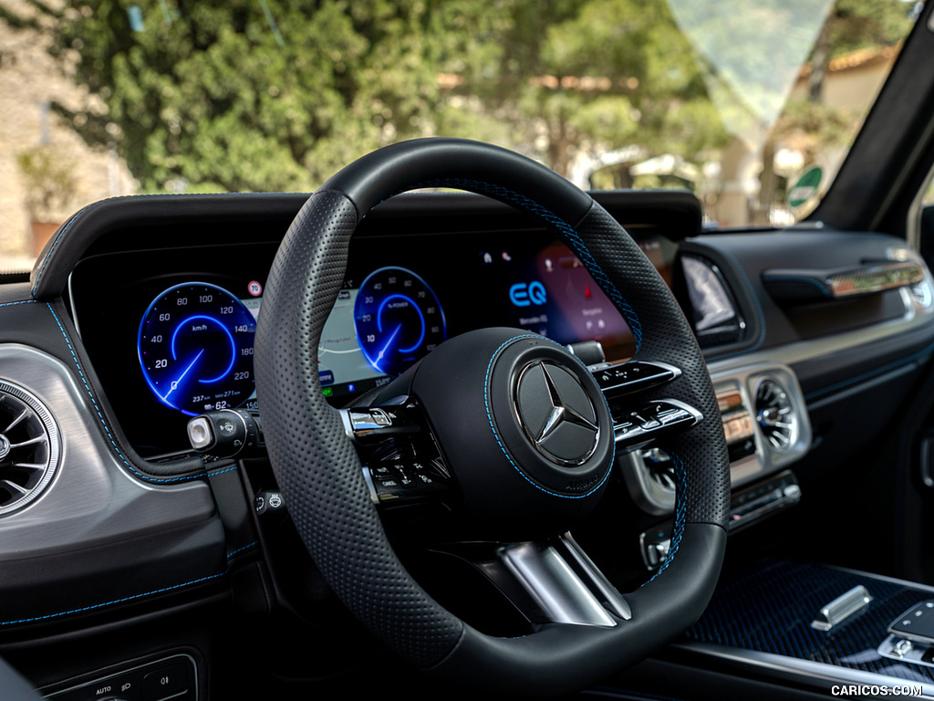 2025 Mercedes-Benz G 580 with EQ Technology - Interior, Steering Wheel