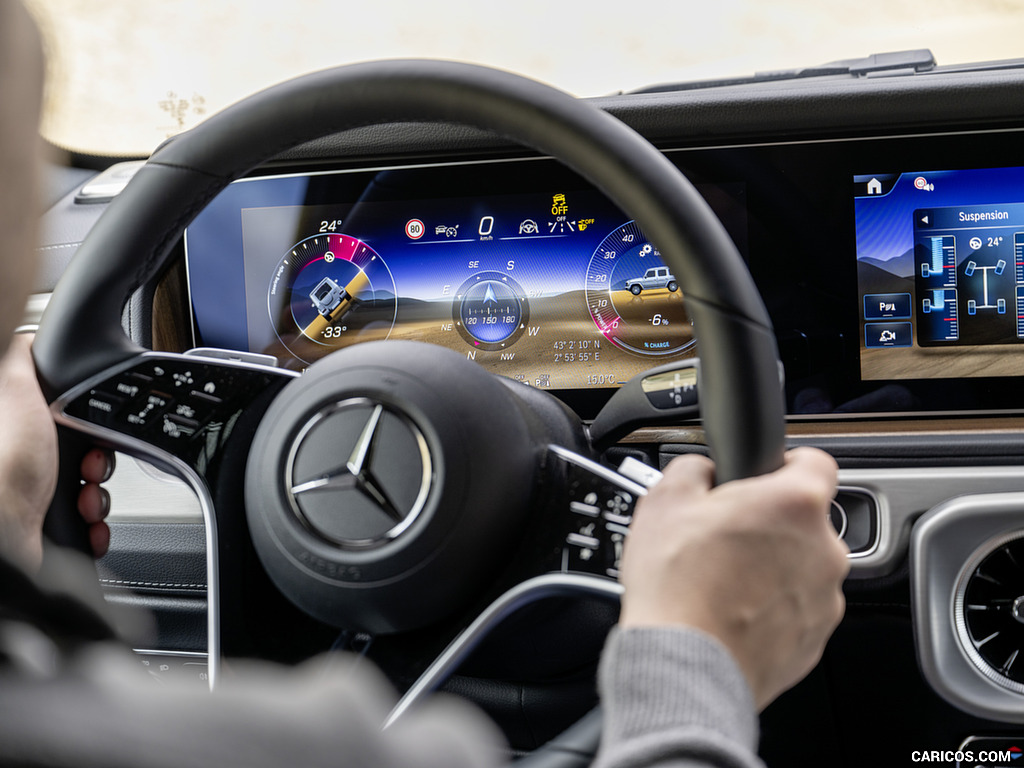 2025 Mercedes-Benz G 580 with EQ Technology - Interior, Steering Wheel