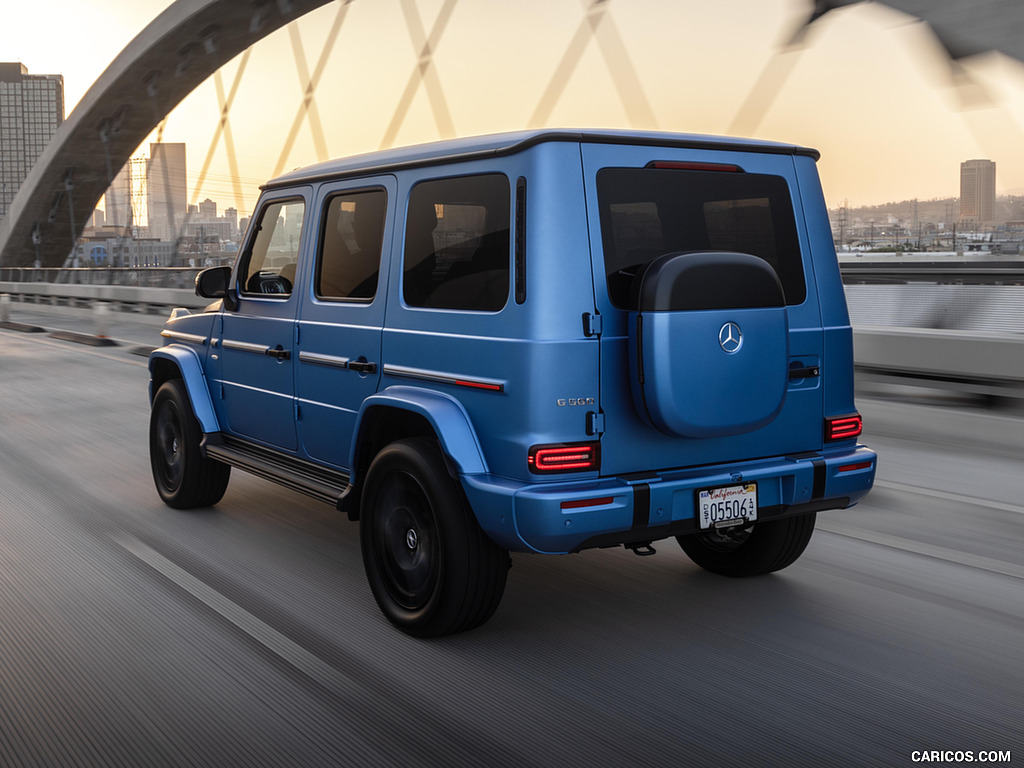 2025 Mercedes-Benz G 580 with EQ Technology - Rear Three-Quarter