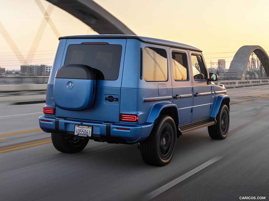 2025 Mercedes-Benz G 580 with EQ Technology - Rear Three-Quarter