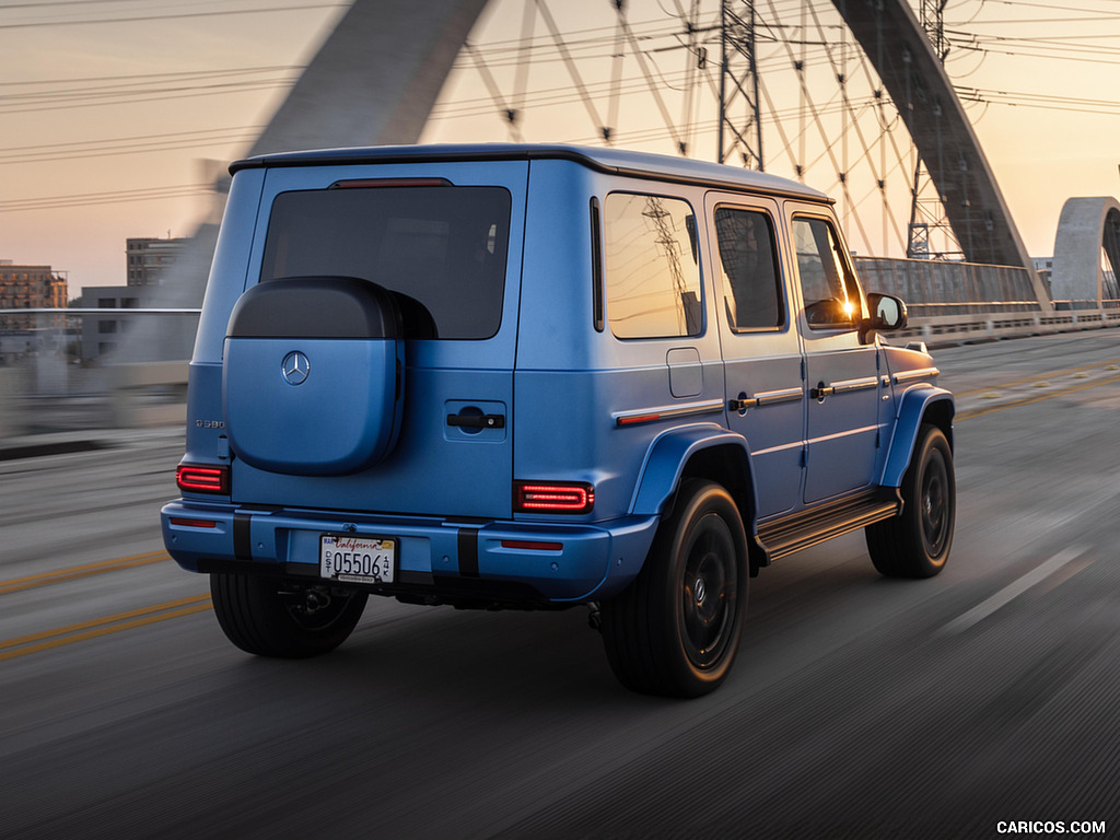 2025 Mercedes-Benz G 580 with EQ Technology - Rear Three-Quarter