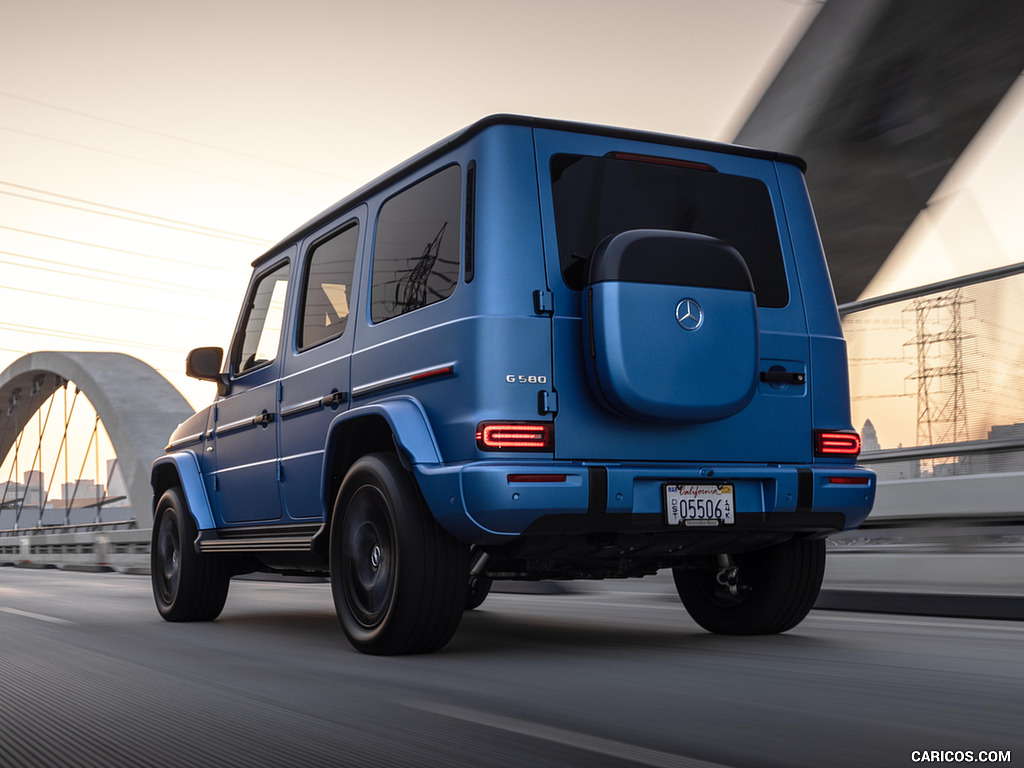 2025 Mercedes-Benz G 580 with EQ Technology - Rear Three-Quarter