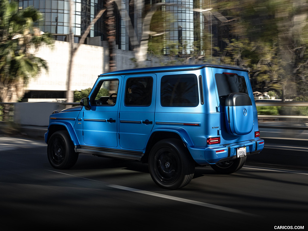 2025 Mercedes-Benz G 580 with EQ Technology - Rear Three-Quarter